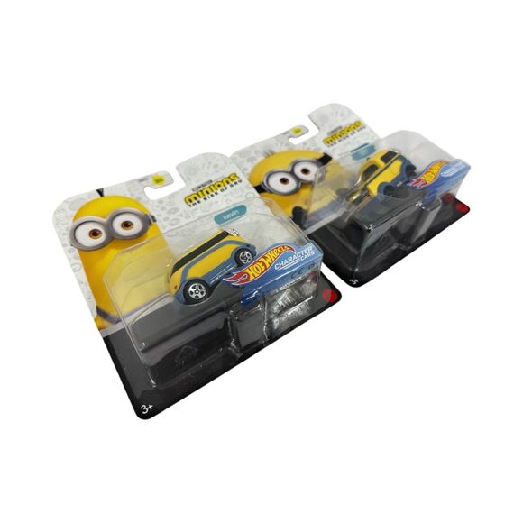 Minions The rise of Gru Hot Wheels cars Otto Kevin NEW vehicles toys collectible - Picture 2 of 5
